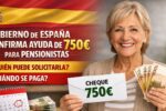 Gobierno de España Confirma Ayuda de €750 para Pensionistas: Quién Puede Solicitarla y Cuándo se Paga
